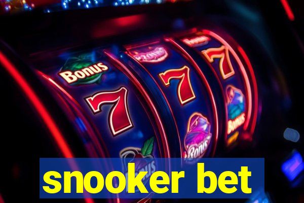 snooker bet