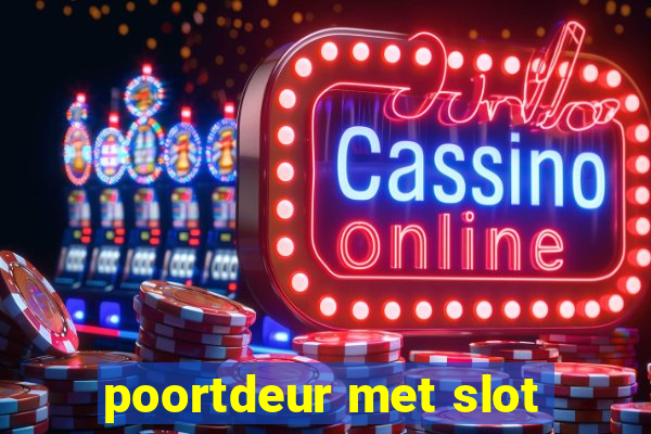 poortdeur met slot