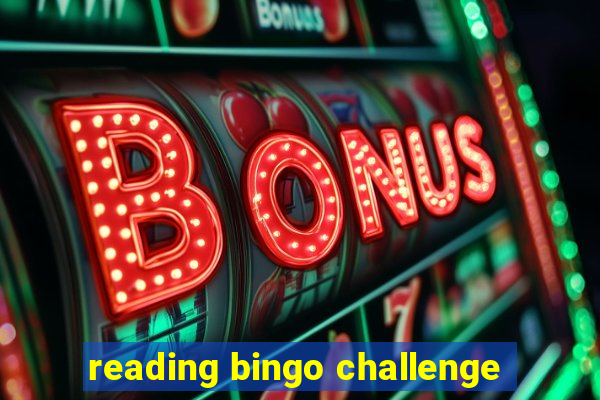 reading bingo challenge