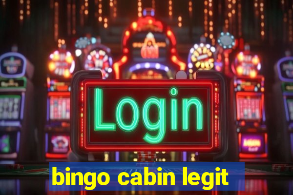 bingo cabin legit