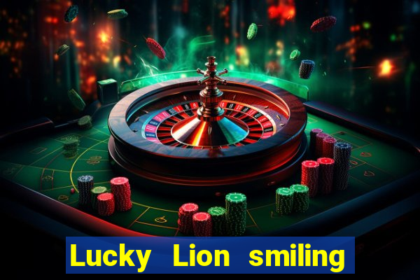 Lucky Lion smiling critters lion