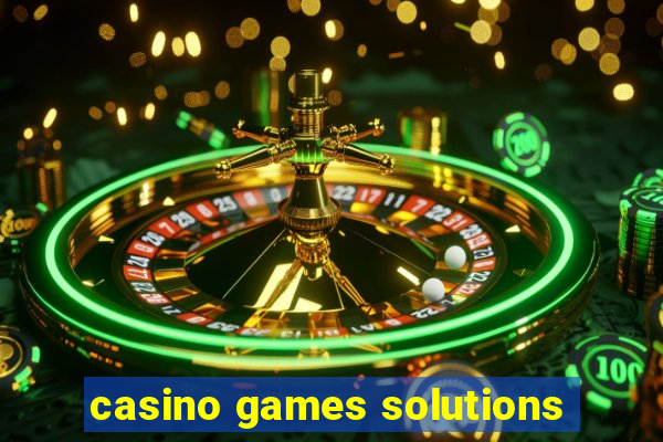 casino games solutions