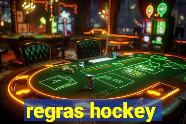 regras hockey