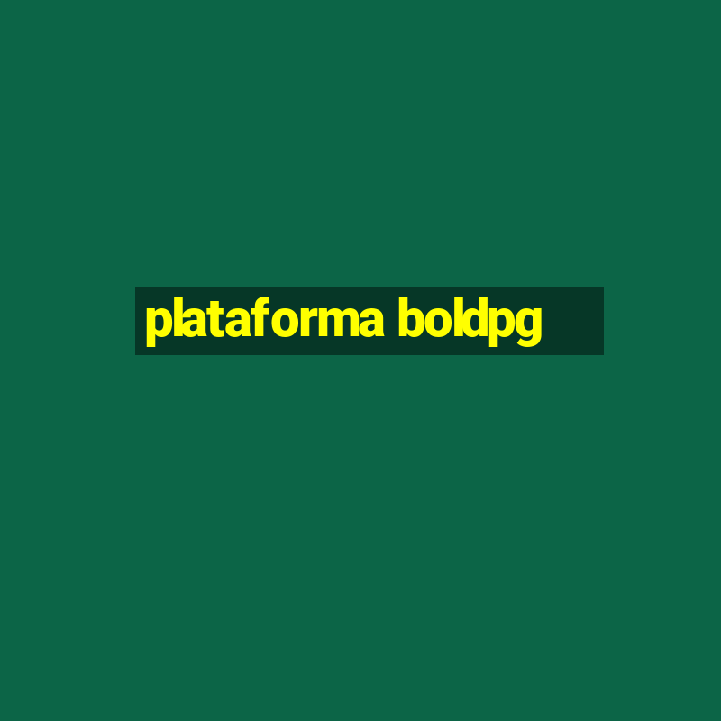 plataforma boldpg