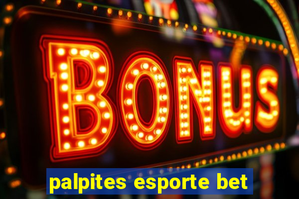 palpites esporte bet