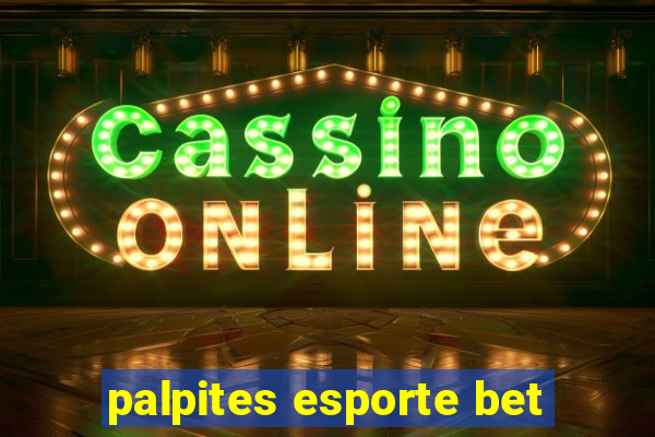 palpites esporte bet