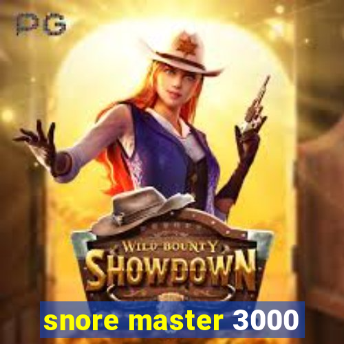 snore master 3000