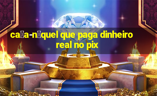 ca莽a-n铆quel que paga dinheiro real no pix