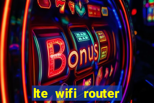 lte wifi router with sim card slot