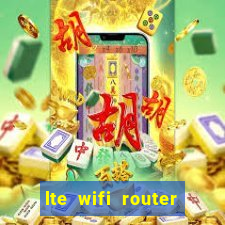 lte wifi router with sim card slot