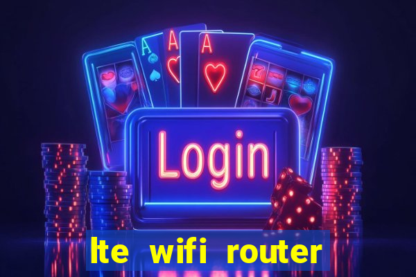 lte wifi router with sim card slot