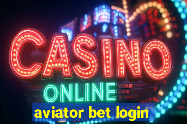 aviator bet login